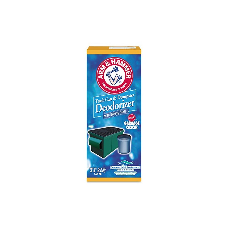 Arm & Hammer Trash Can And Dumpster Deodorizer With Baking