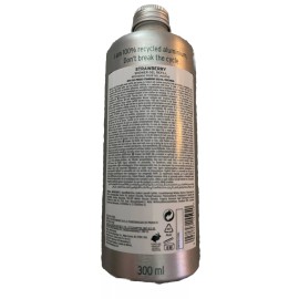 The Body Shop Refill Recycled Aluminum Bottle Strawberry Shower Gel, 300ml VEGAN