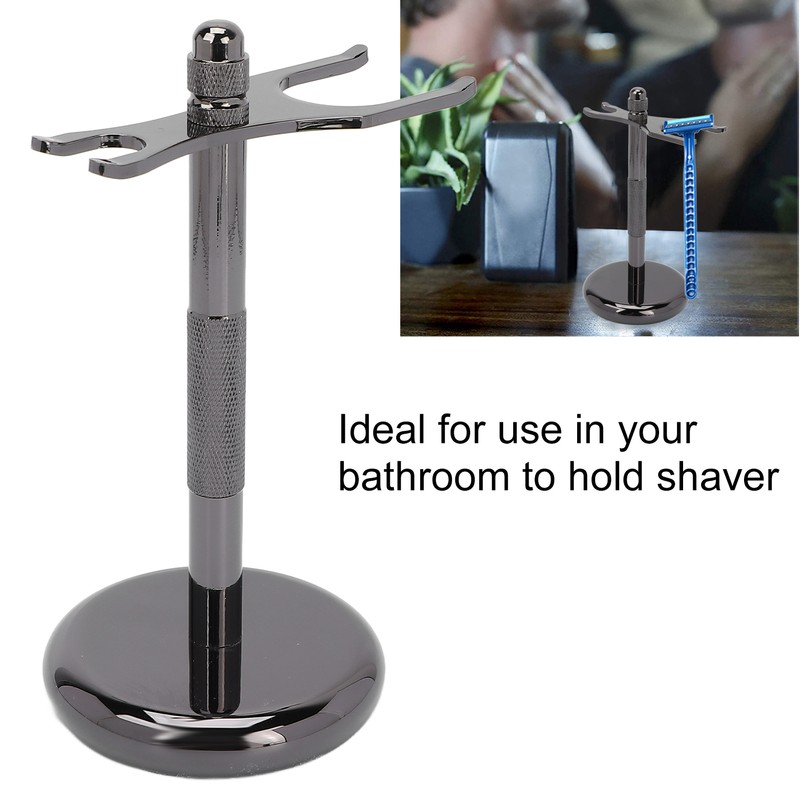 Stainless Steel Safety Razor Stand Falling Prevention Shaver Stand Bracket