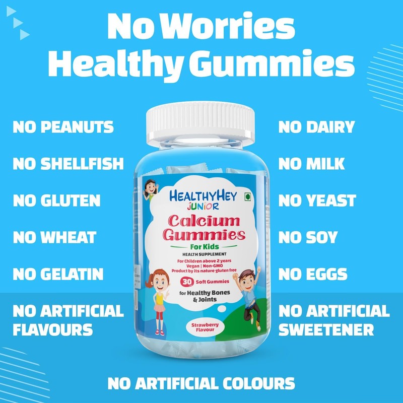 Generic Junior Calcium Gummies - for Kids - for Healthy