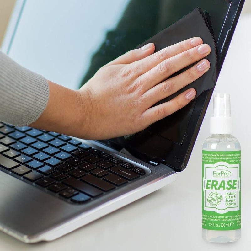 ForPro Erase Instant Glass & Screen Cleaner Kit, for TV