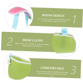 FOMIYES Comfortable Arm Sling Shoulder Immobilizer Elastic Bandage for Boy Girl Sling Wrist Elbow Supporter for Fracture Recovery