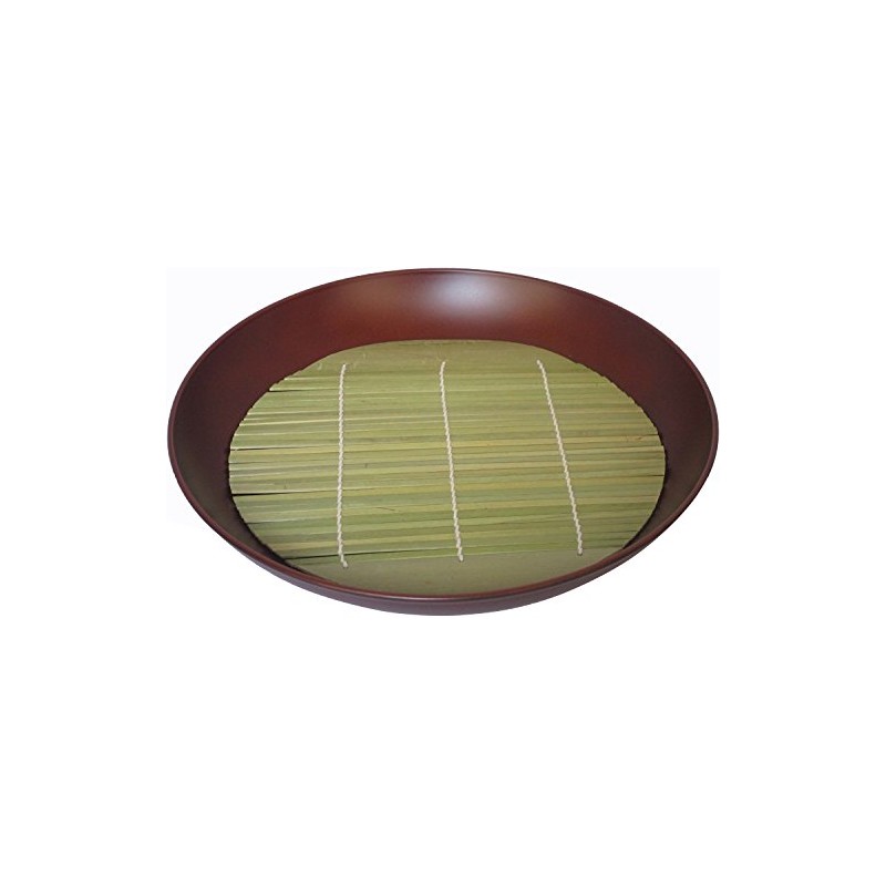 Yamazaki Yoichi Buckwheat Plate, Light Brown, 8.0
