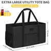GhvyenntteS Extra Large Utility Tote Bag, Stand Up Utility Tote