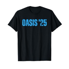 Oasis 2025 Vacation California CA Vintage Retro Souvenirs T-Shirt