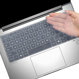 Keyboard Cover for 2024 New HP ProBook 440 G11 14 inch Laptop & HP ProBook 445 G11 14-inch Laptop Accessories Keyboard Protective Cover Skin (HP ProBook 440 445 G10/G9/G8/G7/G6/G5)-Clear