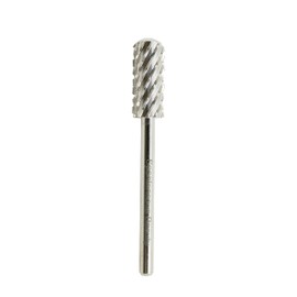 Spontaneous Beauty Premium Safety Nail Carbide Smooth Round Top 3/32" Shank (Silver - Small Barrel, Triple Coarse - 3XC)
