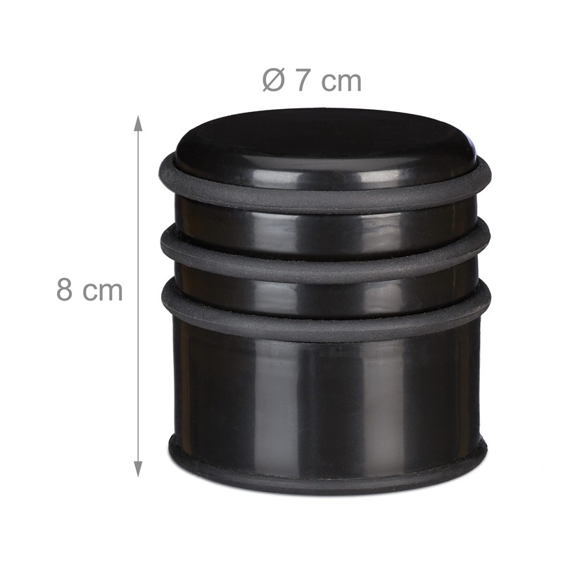 Relaxdays Heavy Floor Door Stop, for Doors & Windows in