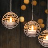 HL Solar Tea Lights, 8PCS Outdoor Waterproof Flameless Candles, Dusk