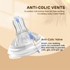 AIWIBI Anti-Colic Baby Bottle, 6 oz, Natural Feel, Easy to