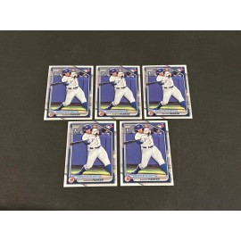 2024 Bowman Draft Aaron Parker 1st Bowman Prospect (BD-160) Lot of 5x - QTY