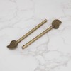eMagTech Pack of 2 Retro Bronze Locking Pin Chinese Locking