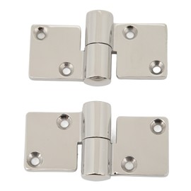 Marine Boat Strap Hinge 316 Stainless Steel Boat Folding Door Cast Boat Door Butt Strap Hinge for Boat Cabinet RVs