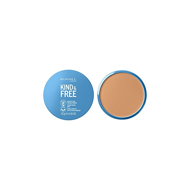 Rimmel Kind + Free Natural Finish Pressed Powder, Medium 030