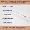 Jos & Haz MF016W-Curtain Track Accessories (Joiners)