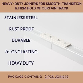 Jos & Haz MF016W-Curtain Track Accessories (Joiners)