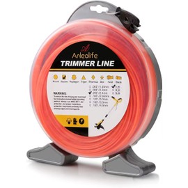 A ANLEOLIFE 5-Pound Heavy Duty Square .155-Inch-by-442-ft String Trimmer Line in Spool, with Bonus Line Cutter