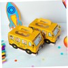 LABRIMP Festive Back to School Candy Holder Bus Theme Paper