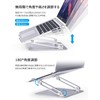 EPN Foldable Laptop Stand, Stepless Adjustment, Heat Dissipation, Anti-Slip, Compatible