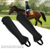 Equestrian Riding Unisex Kids Half Chaps PU Leather Horse Riding