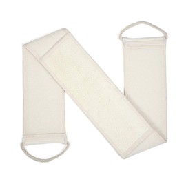 Natural Loofah Sponge, Body Loofah Back Scrubber Long Handle for Men Women Size 10 x 80 cm