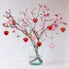 72Pcs Valentines Heart Shaped Ornaments- Valentines Heart Decorations