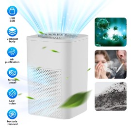 KEPEAK Home True HEPA Air Purifier Protable Air Cleaner for Allergies Smoker Pet Dust