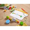 HABA 305779 Threading Game Elephants, Threading Game from 3 Years,