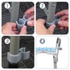2pcs Shower Head Holder for Shower Chair, Bath Seat Shower