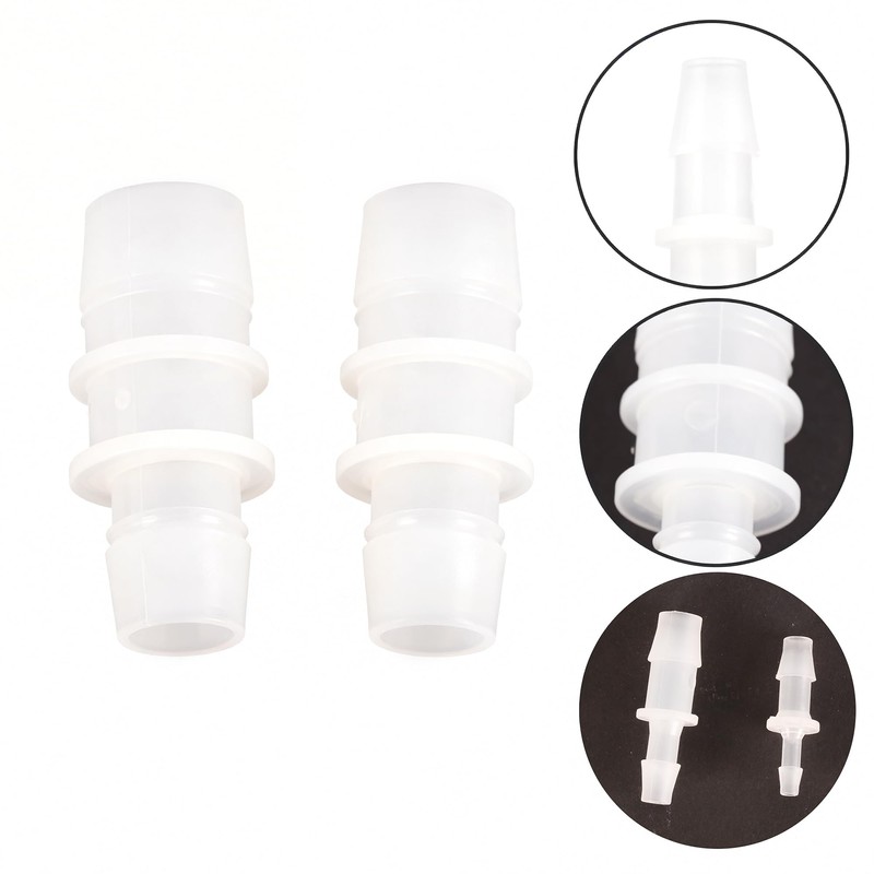 Quickun Plastic Hose Barb Reducer Fitting 1/4" to 3/16" Barbed