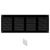 TURvent 14x4 Vent Cover (Duct Opening) - Black HVAC Return