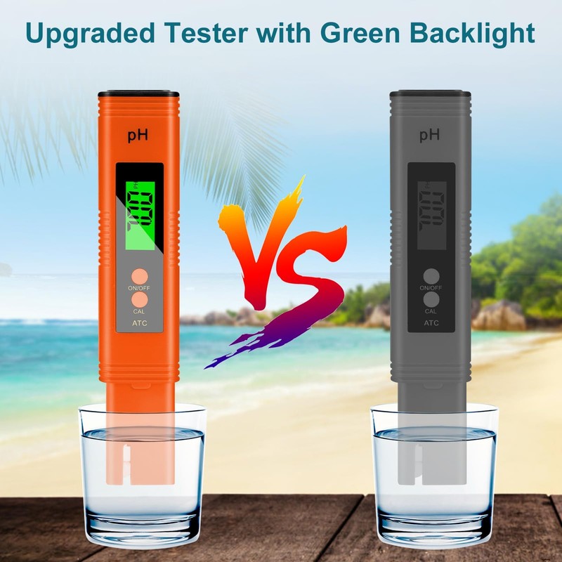Flintronic PH Meter, PH Water Quality Tester, PH Tester, Water