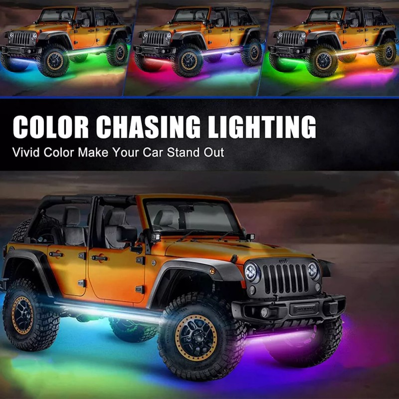 KEEPDSGN For Dodge Ram 1500 2500 6X RGB LED Underglow