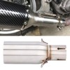 Exhaust Mid Pipe, Motorcycle Centre Tube Metal for Motorcycle Mounting