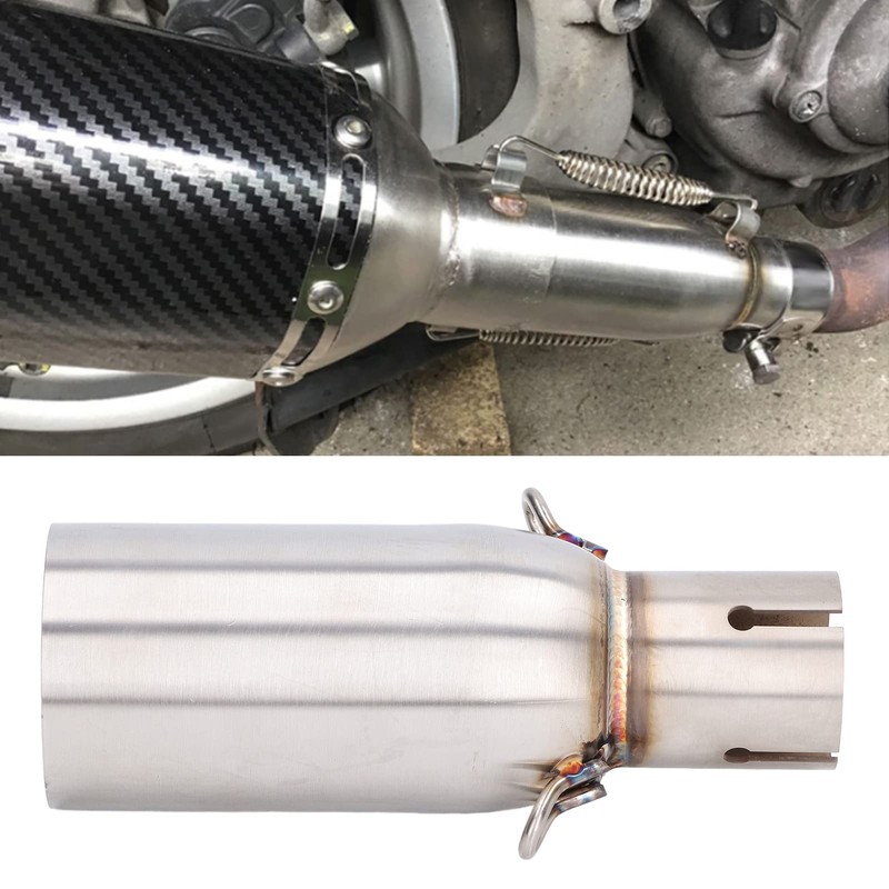 Exhaust Mid Pipe, Motorcycle Centre Tube Metal for Motorcycle Mounting