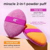 Real Techniques Real Techniques Miracle 2-In-1 Powder Puff 4 Pack,
