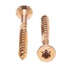 3mm Wood Screws Self-Tapping Torx Yellow Carbon Steel with Zinc