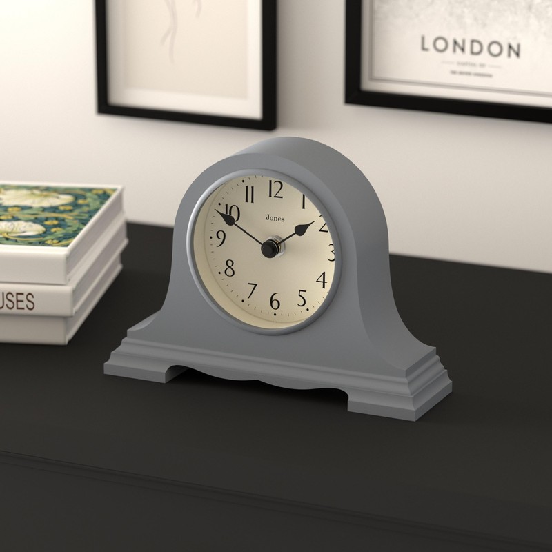 Jones Clocks® Speakeasy mantel clock | Classic Napoleon’s hat design
