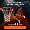 psler Basketball net Outdoor, Basketball Hoop net White Standard Basketball