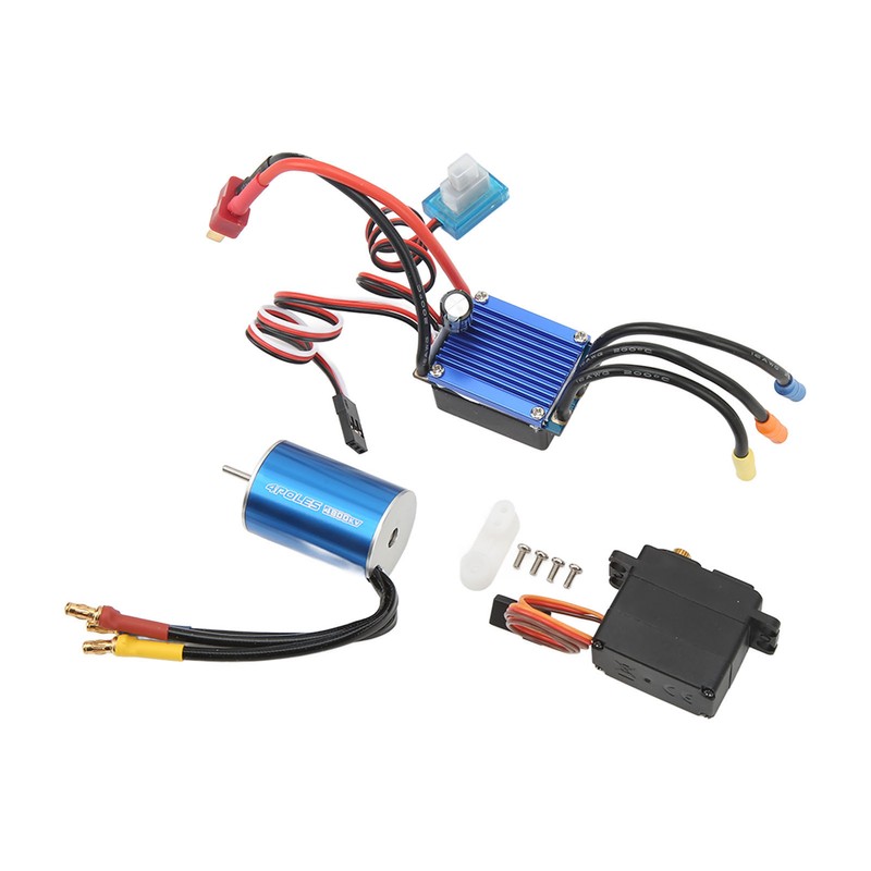 2435 4800KV Brushless Motor 25A ESC 2.2kg Servo RC Brushless