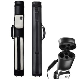 TalveX 2x2 Hard cue case Square Pool Cue Billiard Stick Carrying Case