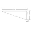 Beam Lighting 21” L-Shape Under Cabinet Light Cover Replacement |