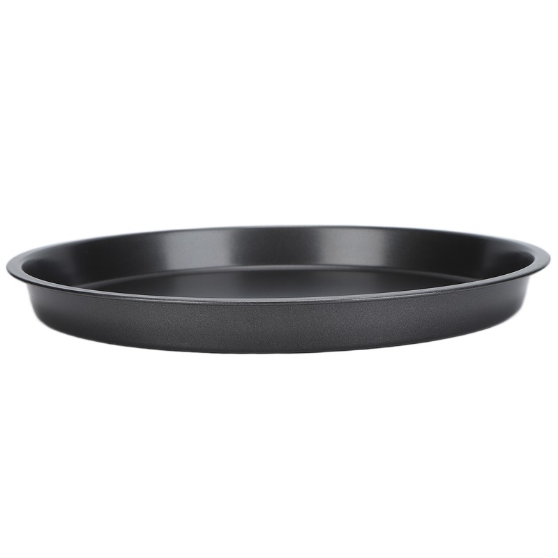 2Pcs Non Stick Pizza Pan Deep Thickened Carbon Steel Baking