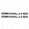 GMC 2x Denali HD Side Door Tailgate Letter Nameplate Emblem