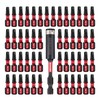 GEINXURN Impact Tough #2 Square 1 in. Insert Driver Bits,50Pack