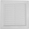 Repa Market 6 x 6 Inch (Outer Size) White Plastic