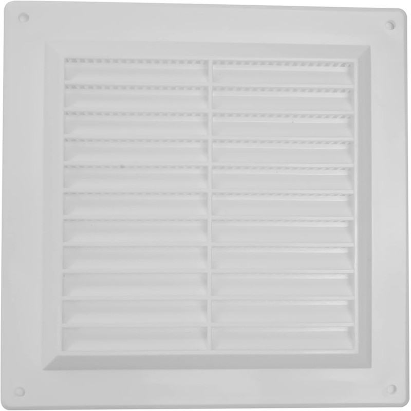 Repa Market 6 x 6 Inch (Outer Size) White Plastic