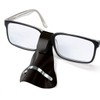 Nose protection for glasses in black - protection against optical radiation and light mechanical influences