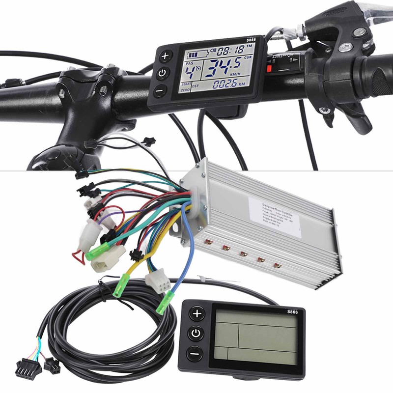 Waterproof LCD Display Panel Electric Bicycle E Bike Scooter Brushless