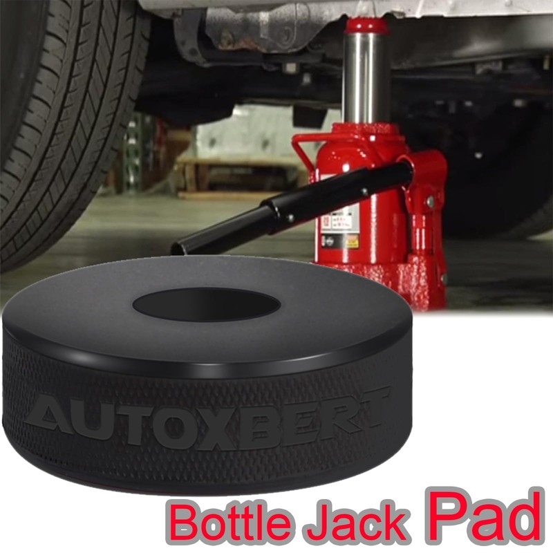 Universal Rubber Bottle Jack Pad with 29mm Hole Jacking Point